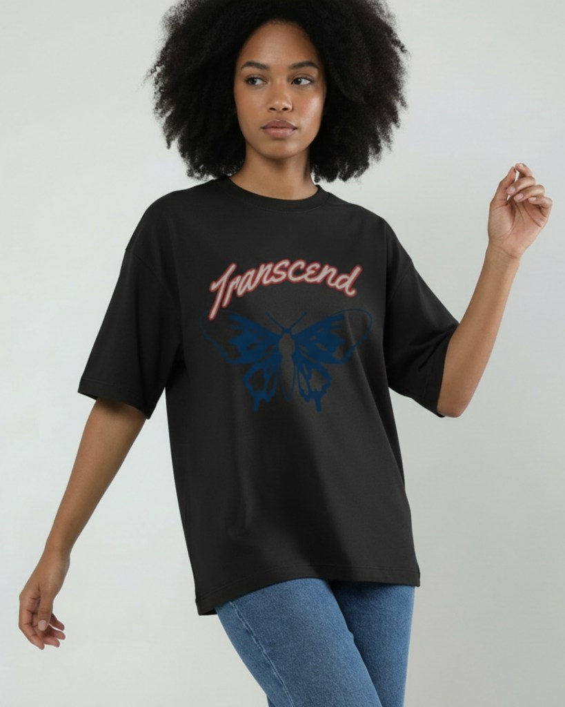 black tee