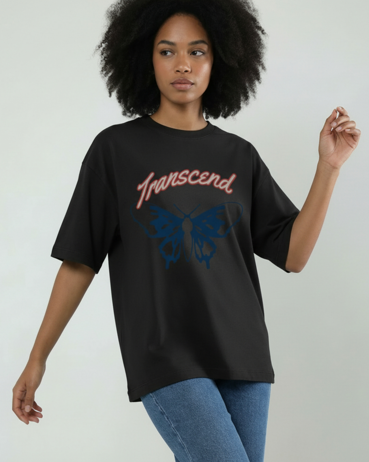 black tee - Image 1