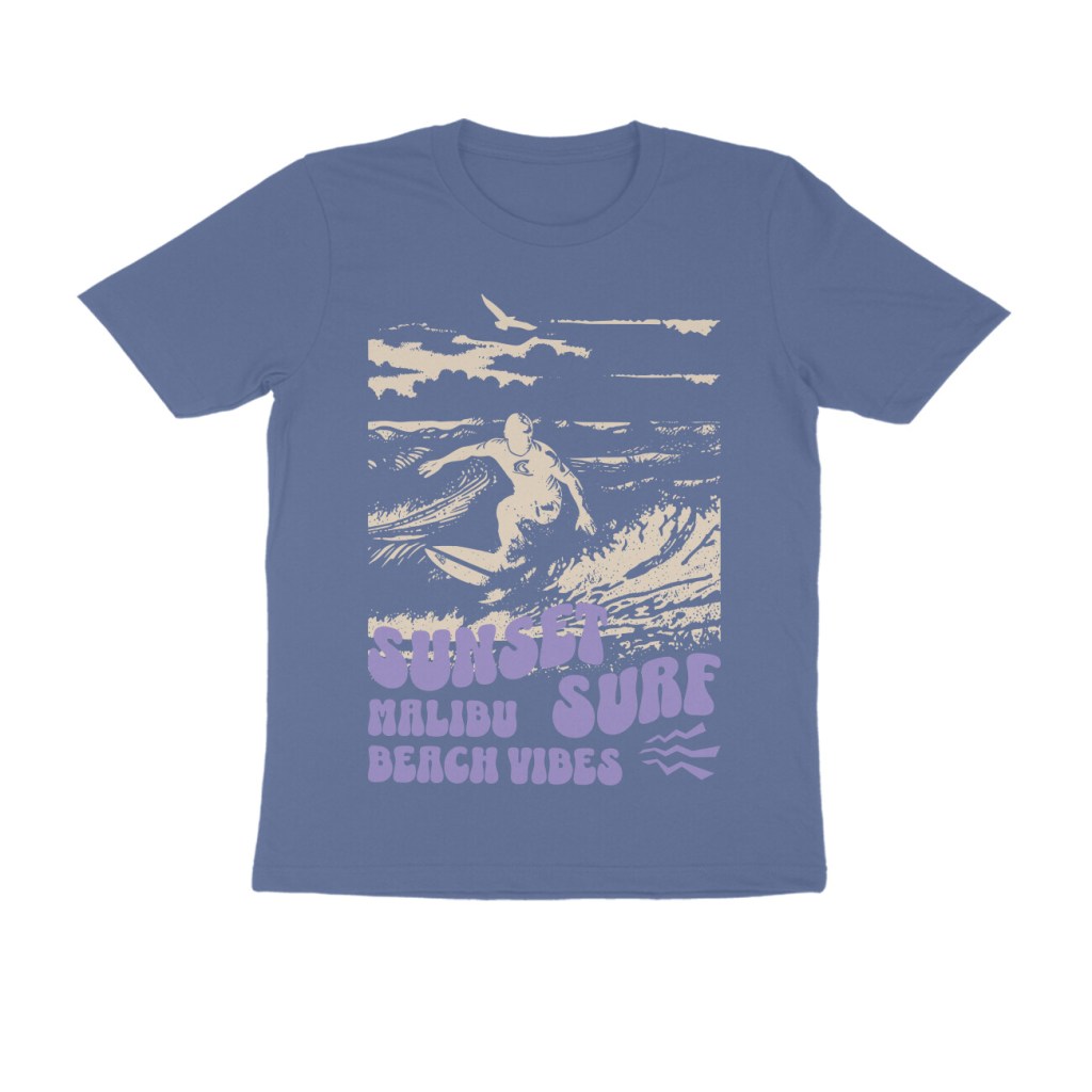 Sunset Malibu Surf Graphic Tee