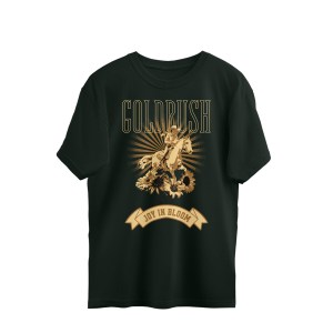 Goldrush Bloom Graphic Tee - Image 1