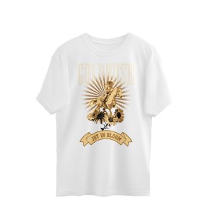 Goldrush Bloom Graphic Tee - Image 3