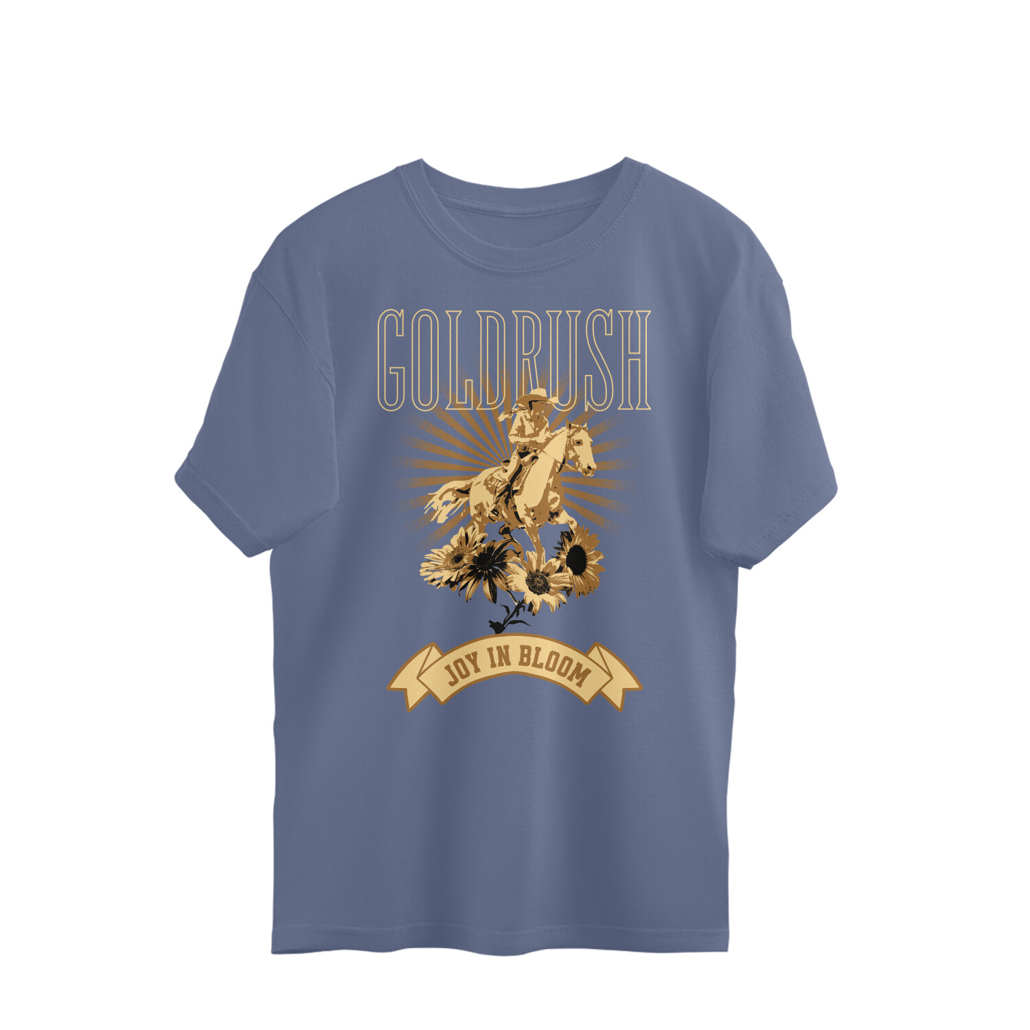 Goldrush Bloom Graphic Tee - Image 5