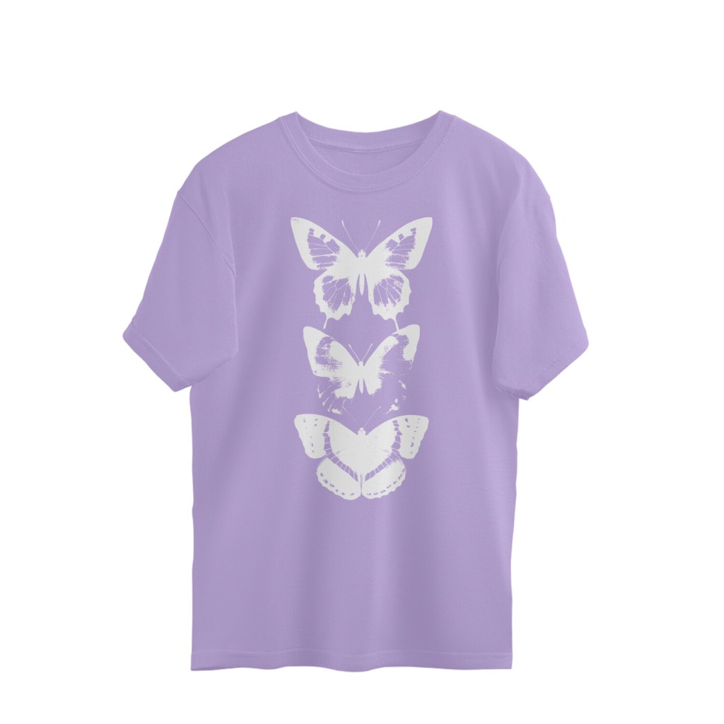 Butterfly Column Graphic Tee